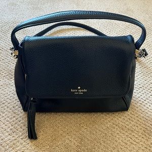 Kate Spade Medium Flap Pebbled Leather Crossbody/Shoulder Bag!